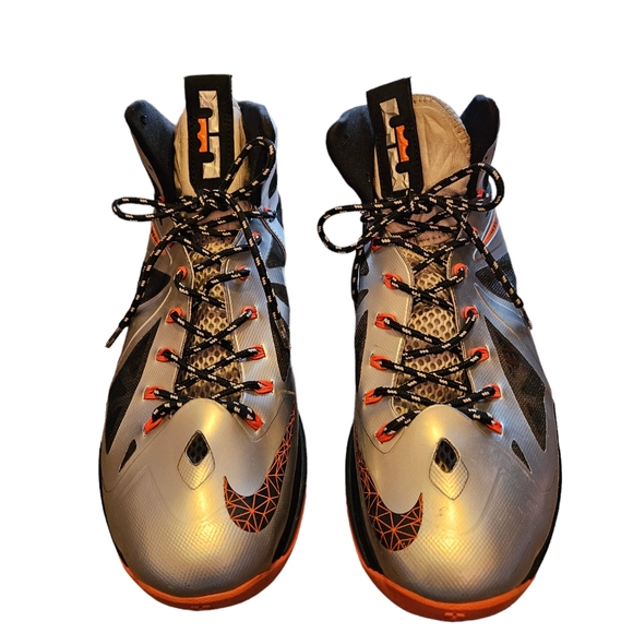 Nike Lebron X Lava Size 12 - Picture 2 of 10